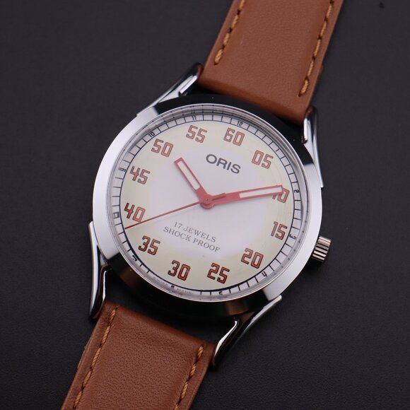 Oris Vintage Swiss 17 Jewels Hand-Wound Mechanical Men's Watch - FREE SHIPPING - Picture 5 of 12